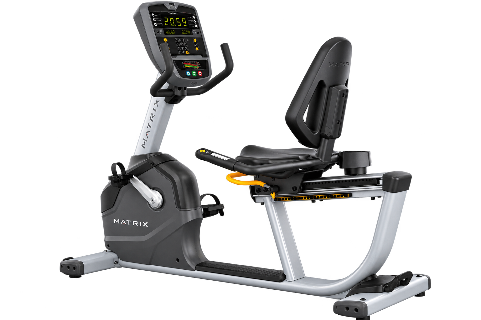 Matrix R5x Recumbent – profesionálny horizontálny bicykel